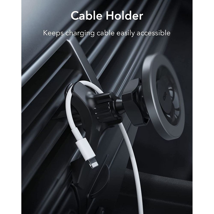 ESR HALOLOCK MagNETIC MagSafe VENT CAR MOUNT METALLIC GREY