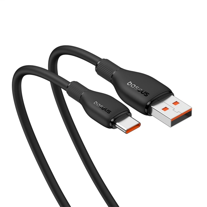 Kabel Baseus Pudding Series 100W USB-A - USB-C 2m - czarny