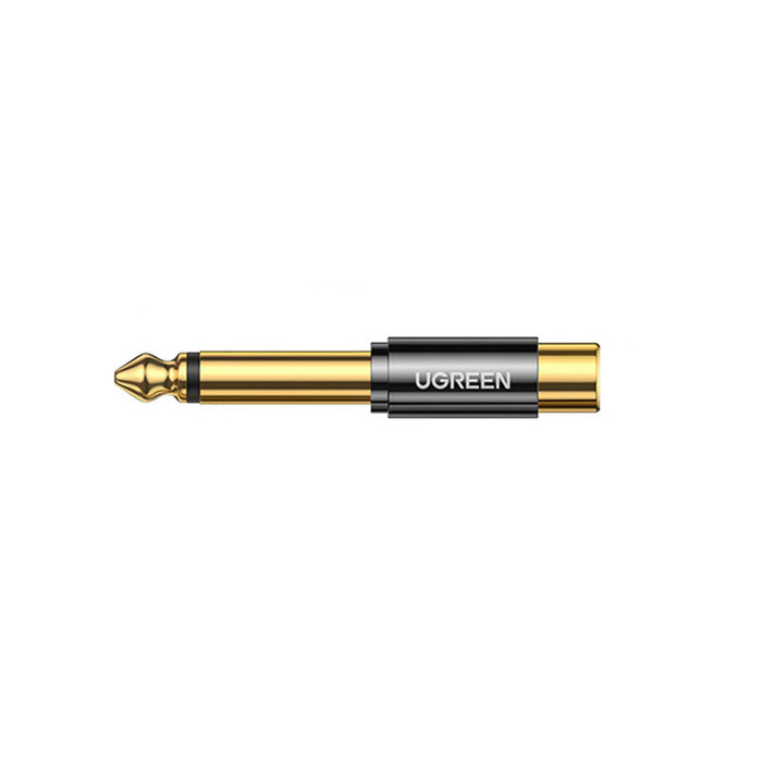 Adaptador/adaptador UGREEN AV169, de 6,5 mm (macho) a RCA (hembra)