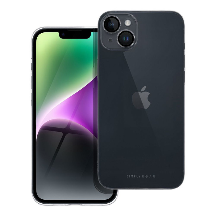 ROAR futerał PURE SIMPLE FIT do IPHONE 14 Plus Transparentny