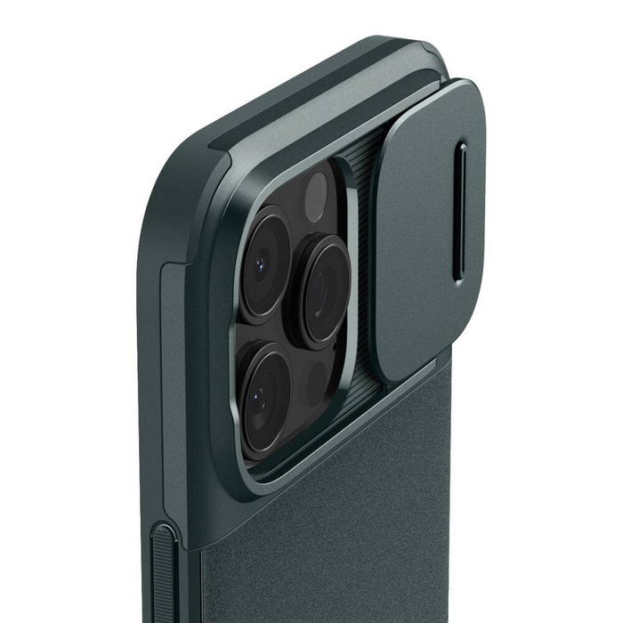 Coque Spigen Armor Mag MagSafe IPhone OPTIK 16 PRO ABYSS GREEN