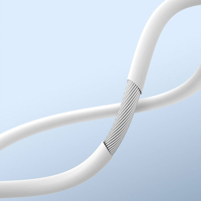 Baseus encok c17 cuffie in-ear cablate con microfono usb tipo c bianco (NGCR010002)