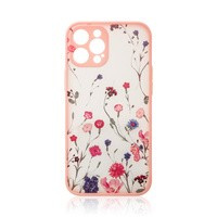 Custodia di design per iPhone 12 Pro Max rosa fiore