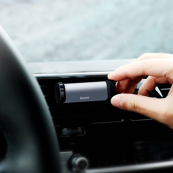 Baseus Steel Cannon Air Outlet Car Mount black (SUGP-01)