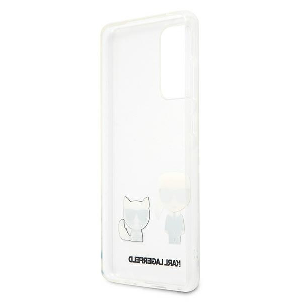 Case KARL LAGERFELD Samsung Galaxy A72 Karl & Choupette Clear Hardcase