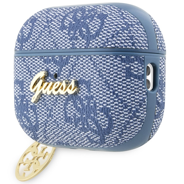 Case Guess GUAP2G4GSMB AirPods Pro 2 cover blue/blue 4G Charm Collection Case