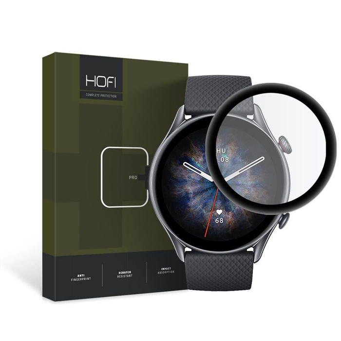 HOFI Amazfit Gtr 3 Pro Hybrid Pro + čierne hybridné Glass