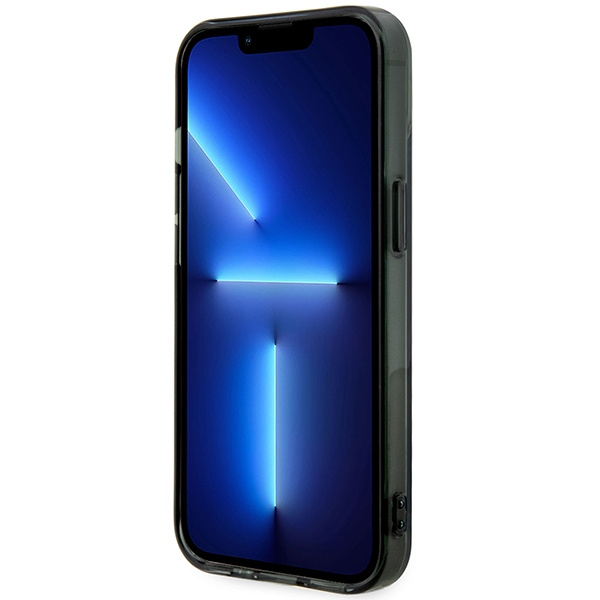 Case BMW BMHMP14MHCRS iPhone 14 Plus 6.7" transparent hardcase Silver Ring MagSafe