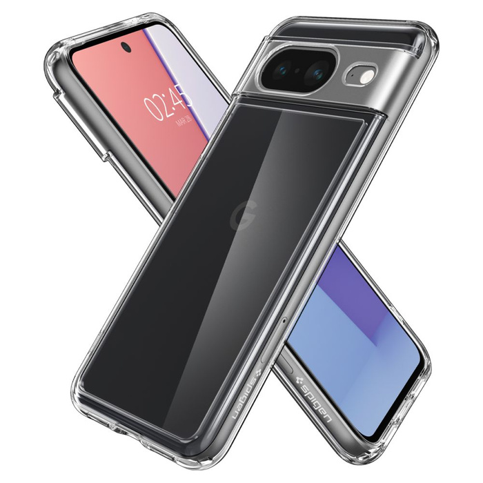Case Spigen Ultra Hybrid Google Pixel 8 Crystal Clear Case