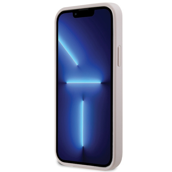 Guess GUHCP12MP4TDSCPP iPhone 12 / 12 Pro 6.1" rosa/rosa hartcase Crossbody 4G Metall Logo