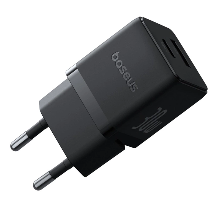 Baseus Palm 30W USB-C USB-A Wall Charger - Black