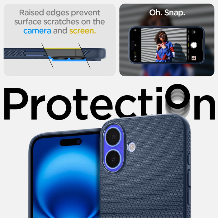 Spigen Liquid Air IPhone 16 BLEU NAVY