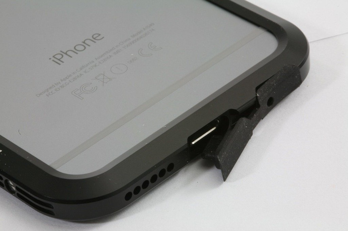 Cover LJY Assem 1 iPhone 6 6S telaio in alluminio paraurti nero