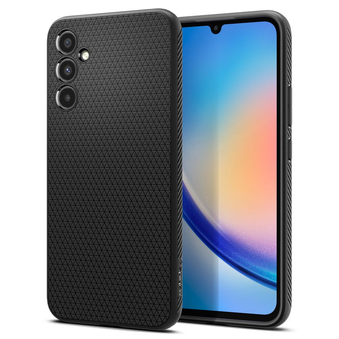 Coque Spigen Liquid Air Galaxy A34 5G MATTE Noir