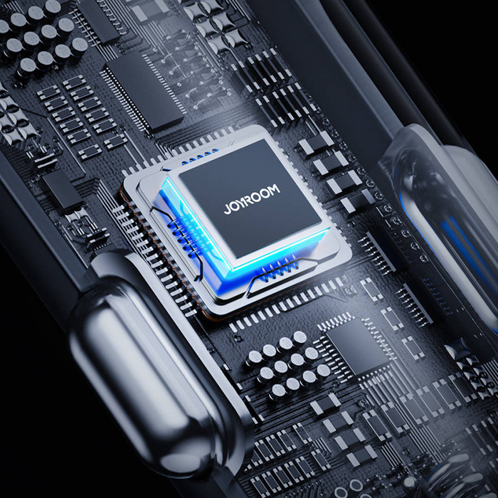 Joyroom Autoladegerät 70W mit 4 Anschlüssen: 2 x USB C, 2 x USB schwarz (JR-CL29)