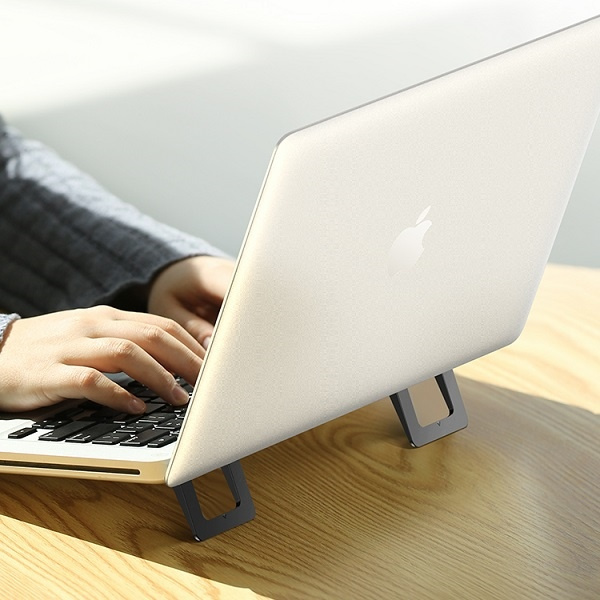 USAMS Laptop Tablet Stand 2pcs Black