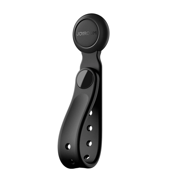 Organizer na kable Joyroom JR-ZS422 opaska silikonowa, z magnesem, zestaw 6 sztuk - czarny