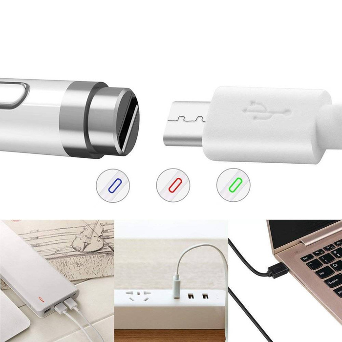 Cartinoe Stylus Pen für iPad mit 1,5 mm dünner Spitze weiß