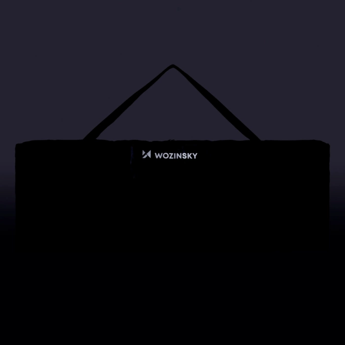 Wozinsky impermeabile per scooter Borsa per scooter nera (WSB5BK)