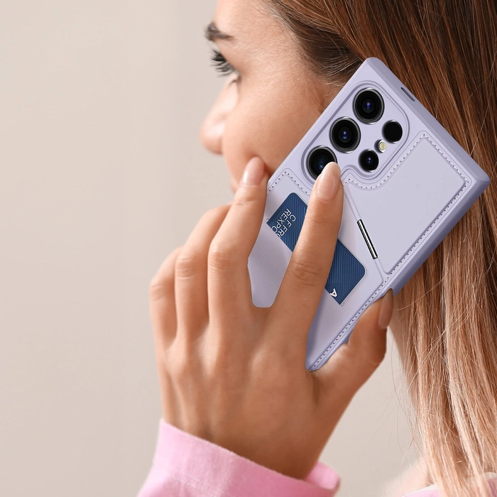 Custodia Dux Ducis Rafi ll Mag per Samsung Galaxy S24 Ultra - viola