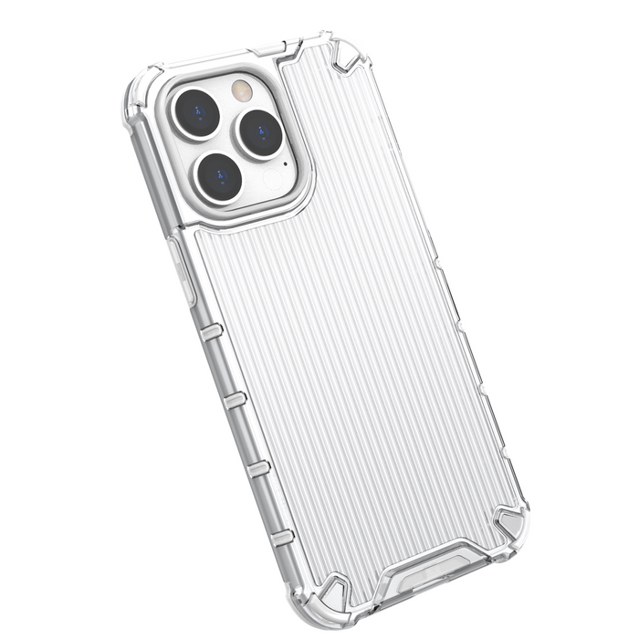 Ombre Protect Case for iPhone 13 Pro armored cover pink and blue