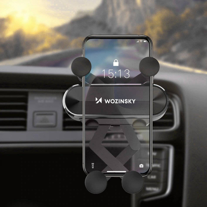 Support de voiture Wozinsky Gravity Noir (WCH-05)