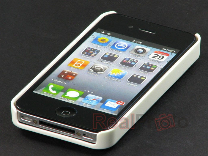 Puzdro Kryt iPhone 4 4S URBAN PREFER Coin 4 White