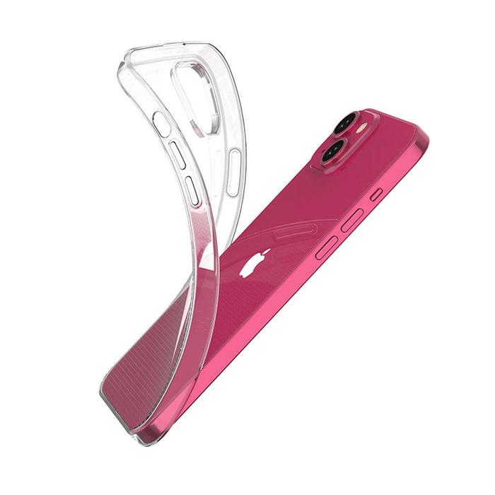 Coque iPhone 15 Plus de la série Ultra Clear de couleur transparente