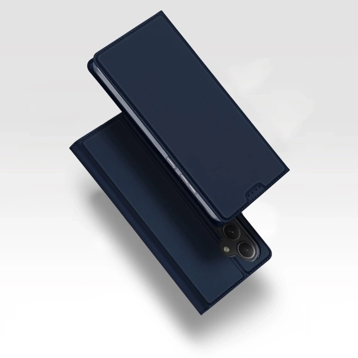 Dux Ducis Skin Pro Hülle für Samsung Galaxy A55 5G mit Klappdeckel und Kartenfach - Blau