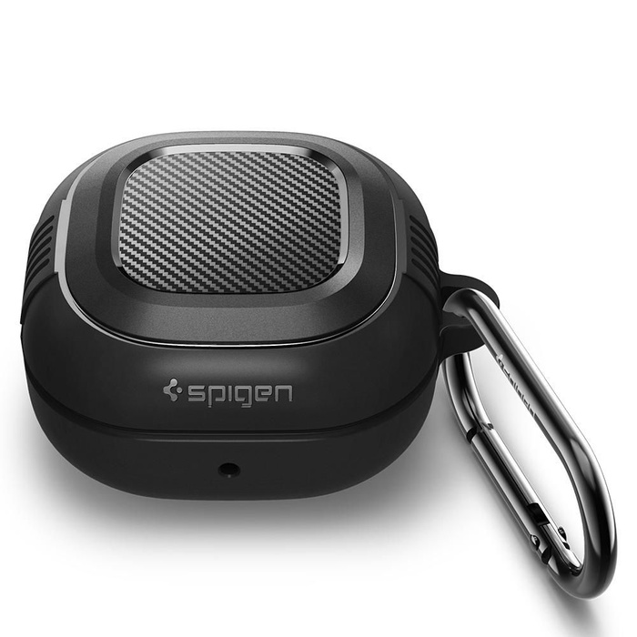 Pouzdro SPIGEN Samsung Galaxy Buds Live Rugged Armor matně černé pouzdro
