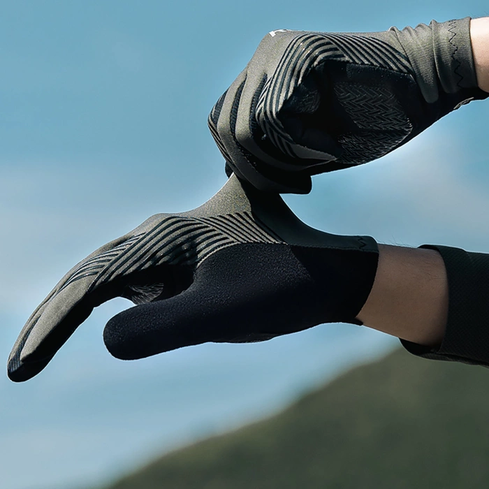 Rockbros cycling gloves spring/summer/autumn, full, size: S - black