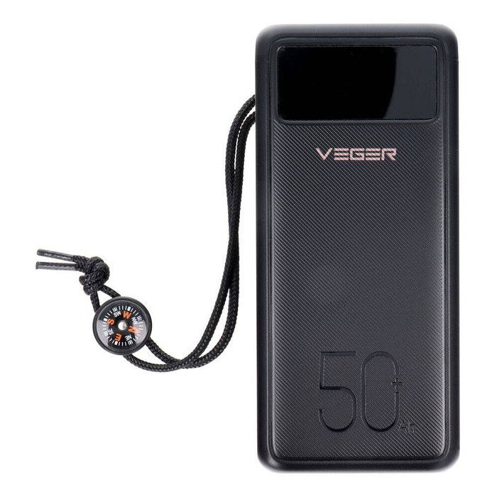 Powerbank Veger Tank Lite (W5001) PD QC3.0 5A 22,5W 50000 mAh czarny