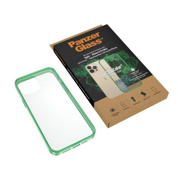 PanzerGlass ClearCase iPhone 13 Pro Max 6.7" Antibakteriell Militärische Qualität Kalk 0344