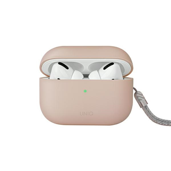 UNIQ obal Lino AirPods Pro 2. generace Silikonová růžová/růžová