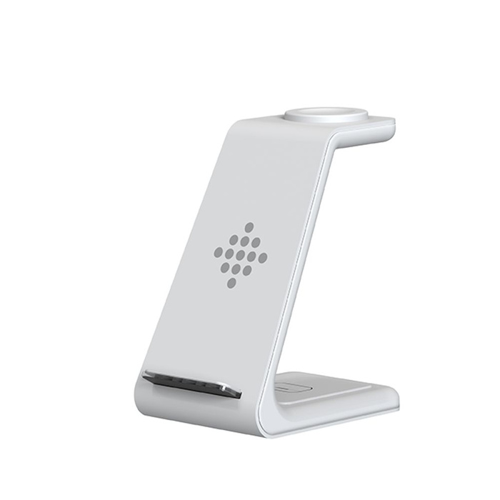 Ladergerät TECH-PROTECT A8 3IN1 DRAHTLOSES LADEGERÄT WEISS