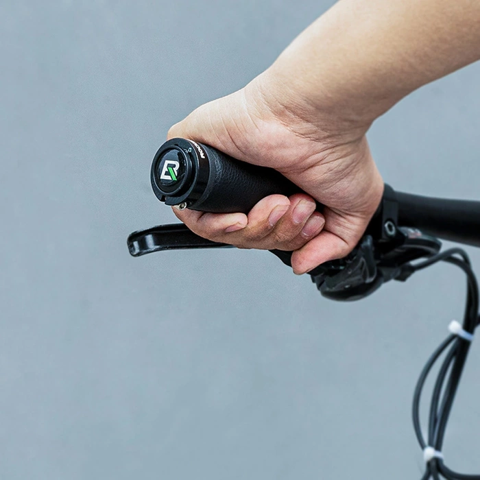 Manopole manubrio bicicletta Rockbros 40210003001 in microfibra - nere