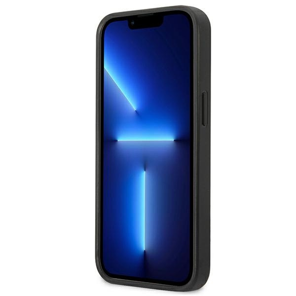 Hülle KARL LAGERFELD Apple iPhone 13 Mini Allover Schwarz Hartcase