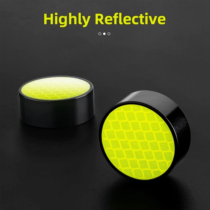 Rockbros 40720007005 poignées de vélo avec réflecteur - vert