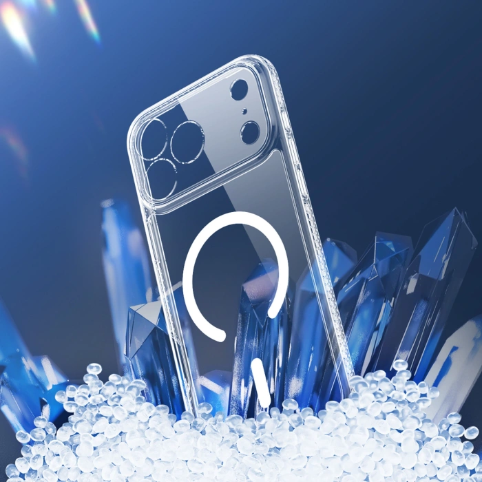 Etui Dux Ducis Clin Mag na iPhone 17 Pro Max kompatybilne z MagSafe - przezroczyste