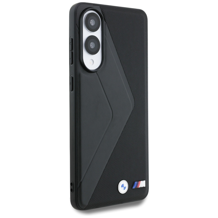 Etui BMW Leather Oversized Stripes       MagSafe do Samsung Galaxy S25 Edge czarny