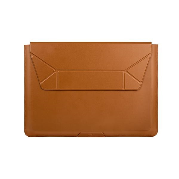 UNIQ obal Oslo pouzdro na notebook 14" hnědé/kávově hnědé