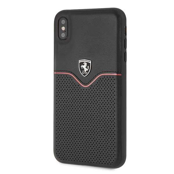 Coque FERRARI Apple iPhone Xs Max Off Track Victory Etui noir