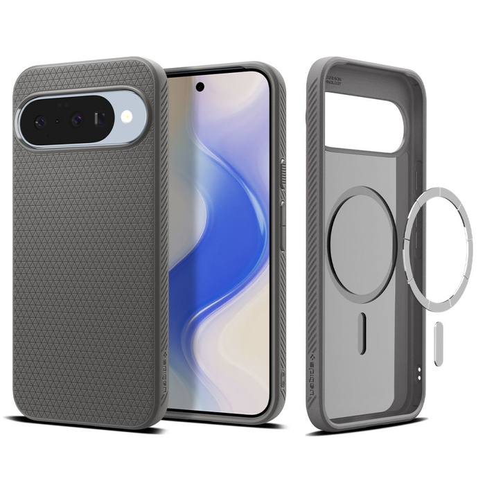 Spigen Liquid Air Mag MagSafe GOOGLE PIXEL 10 / 10 PRO GRIS MÁRMOL