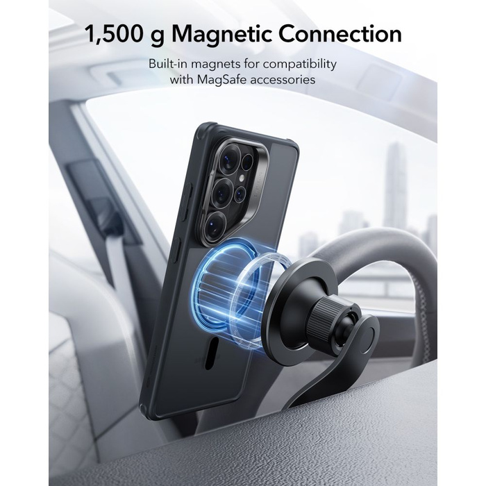 ESR CLASSIC HYBRID KICKSTAND MagSafe GALAXY S26 ULTRA FROSTED BLACK