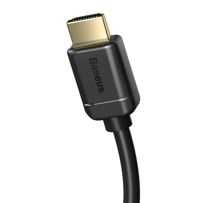 Baseus kabel HDMI 2.0 kabel 4K 60 Hz 3D HDR 18 Gbps 2 m černý (CAKGQ-B01)