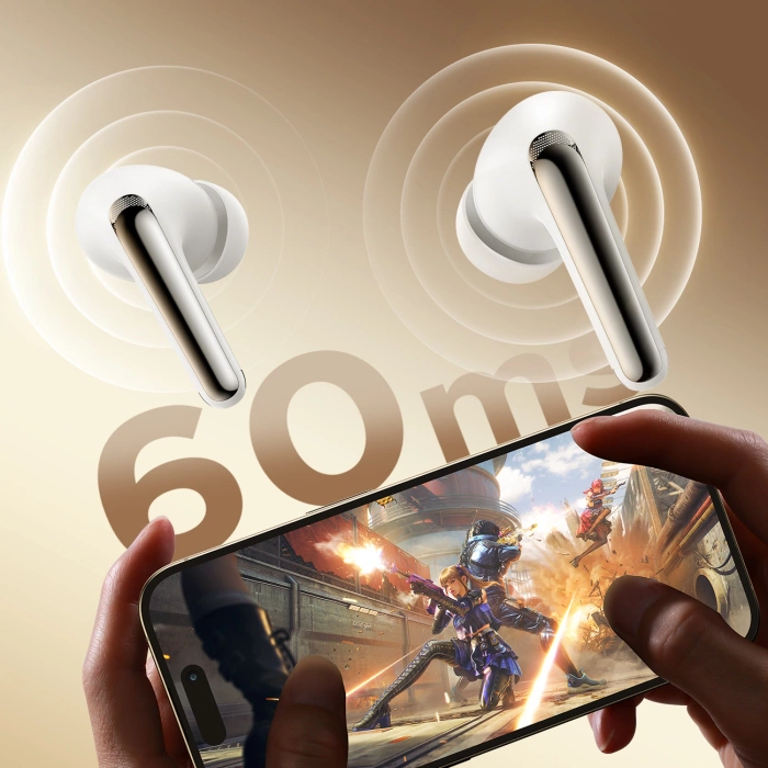 Joyroom Funpods JR-FN1 kabellose In-Ear-TWS Bluetooth 5.4 ANC ENC-Kopfhörer – Weiß