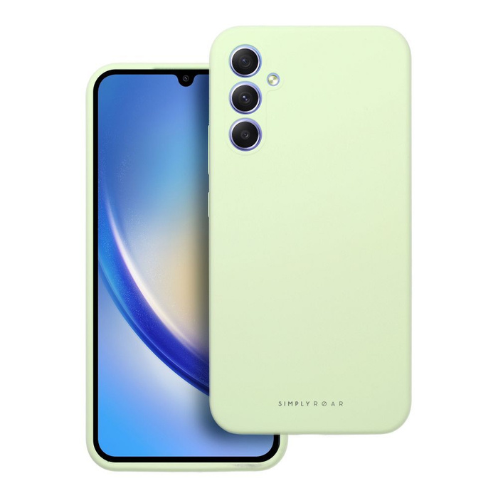 Futerał Roar Cloud-Skin - do Samsung Galaxy A34 5G Jasnozielony