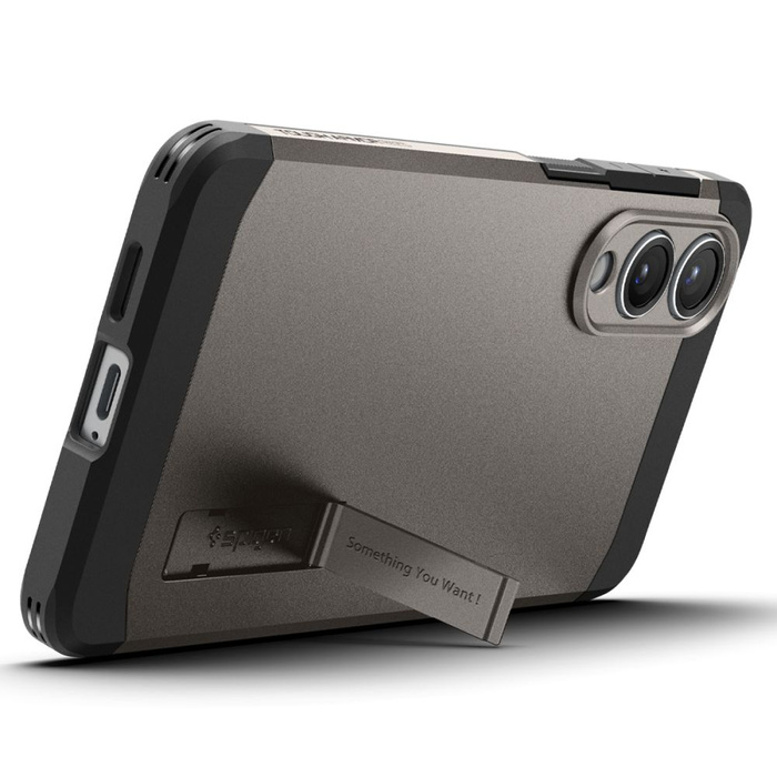 SPIGEN TOUGH ARMOR MAGSAFE CASE GALAXY S25 EDGE GUNMETAL