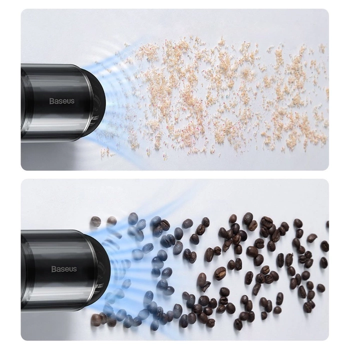 Baseus A3 bezdrátový vysavač do auta 135 W 15000 Pa černý (CRXCQA3-0A)