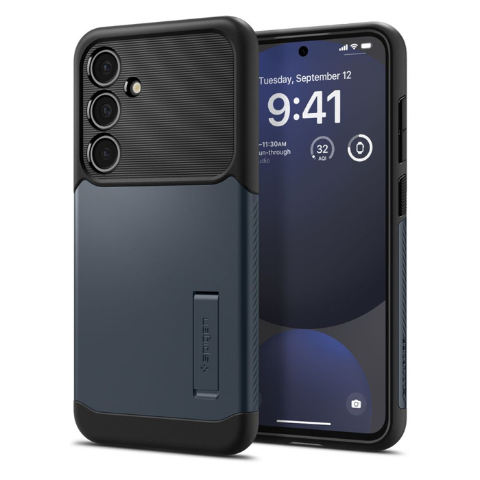 Hülle Spigen Slim Armor GALAXY S24 FE METALL SCHIEFER